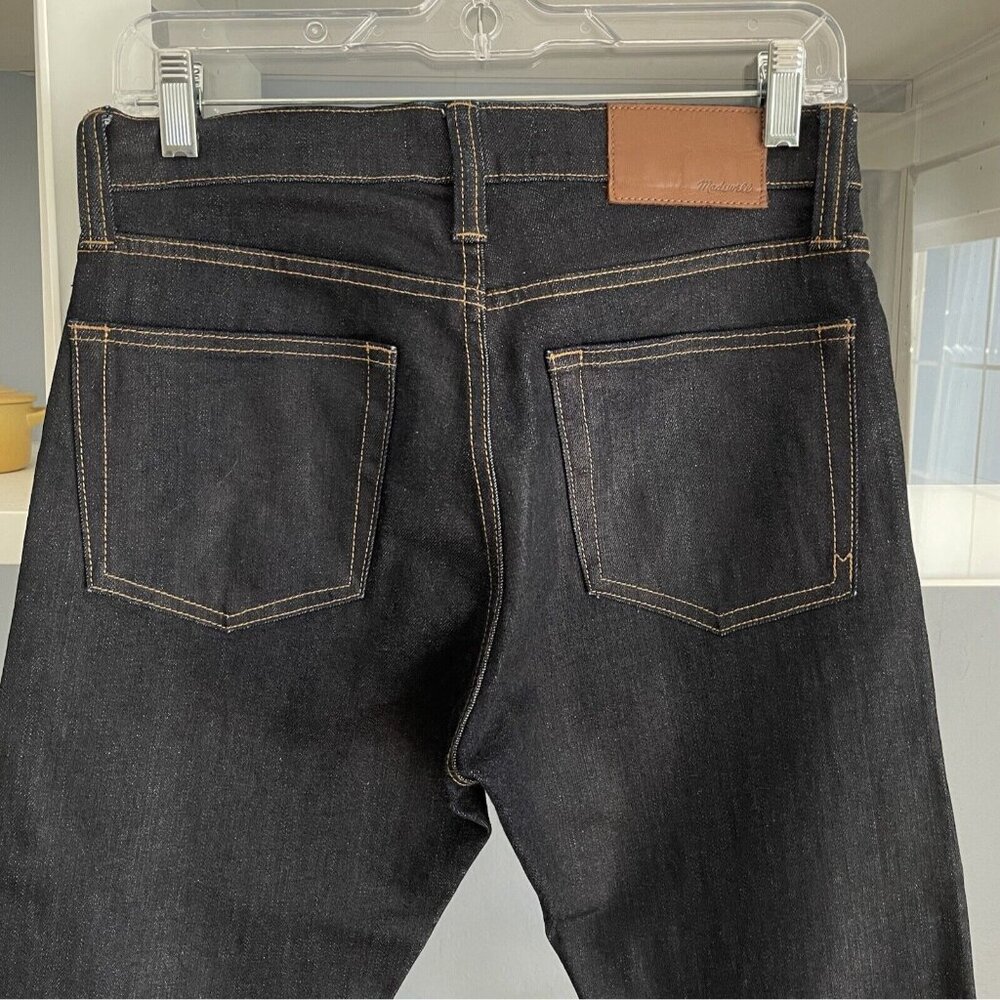 Madewell Athletic Slim Jeans in Resin Rinse Size 28 x 30 - Picture 7 of 11